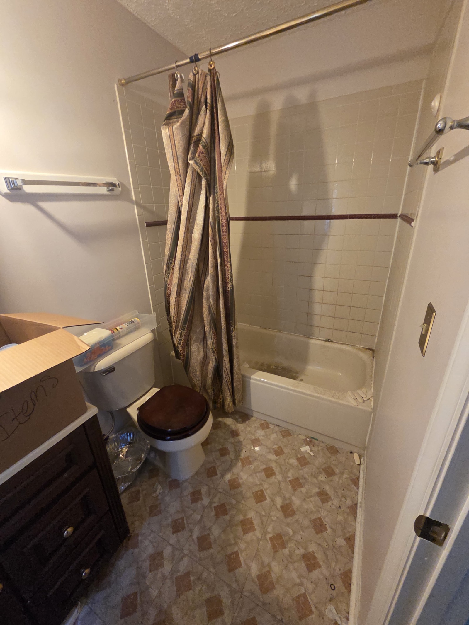 Bathroom transformation — before